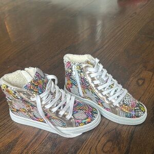 Colorful High-Top Sneakers Steve Madden